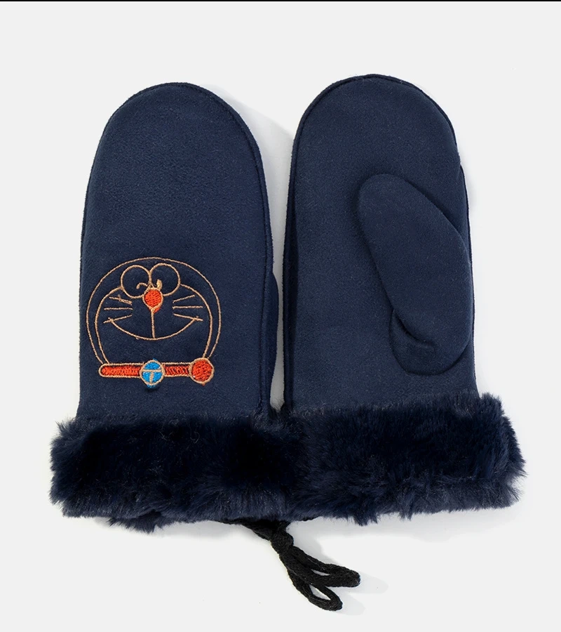 Kék kesztyű Kitty gyerekeknek