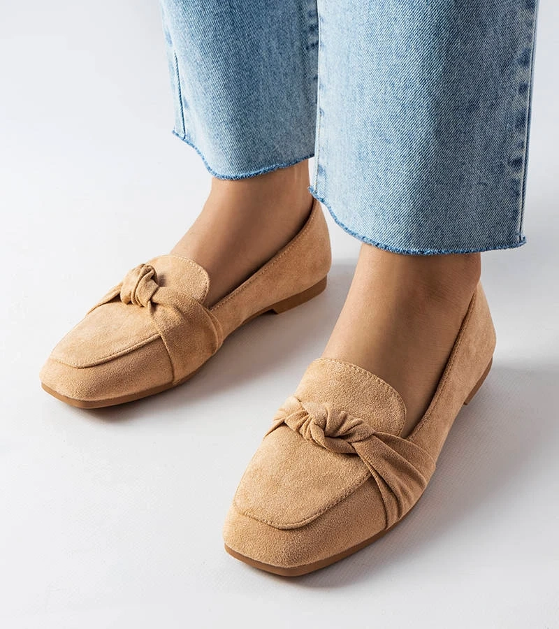 Samika bézs mokaszinok