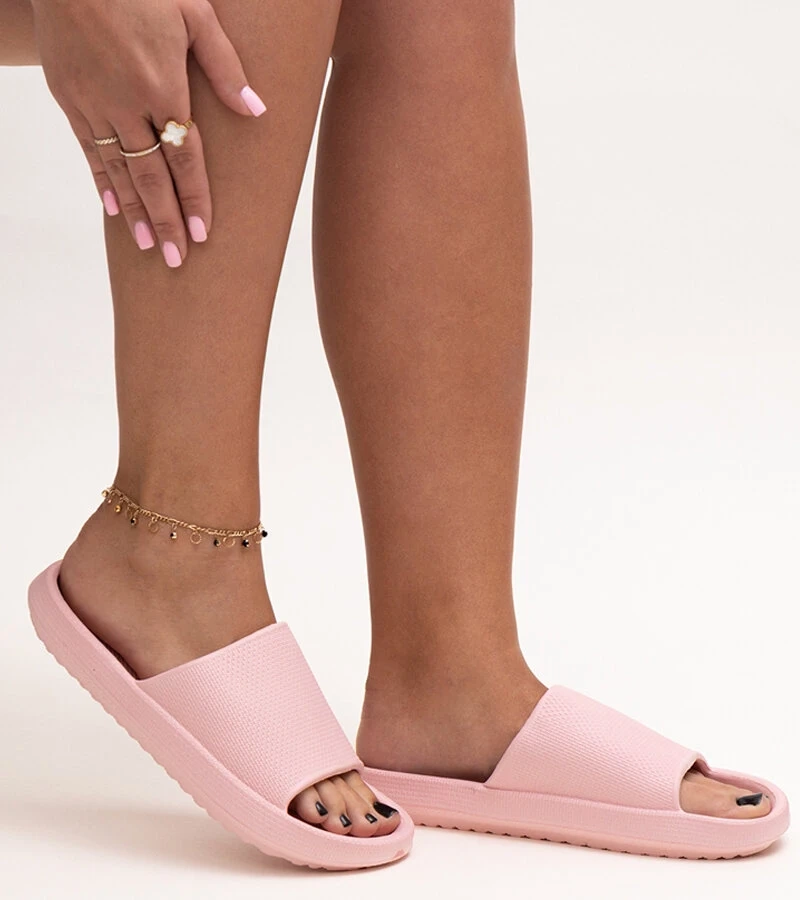 Rózsaszín habos papucsok Gardne