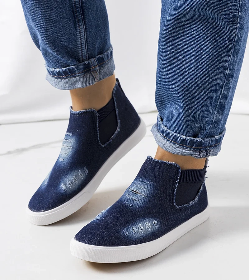 Sötétkék sportcipő Fortal