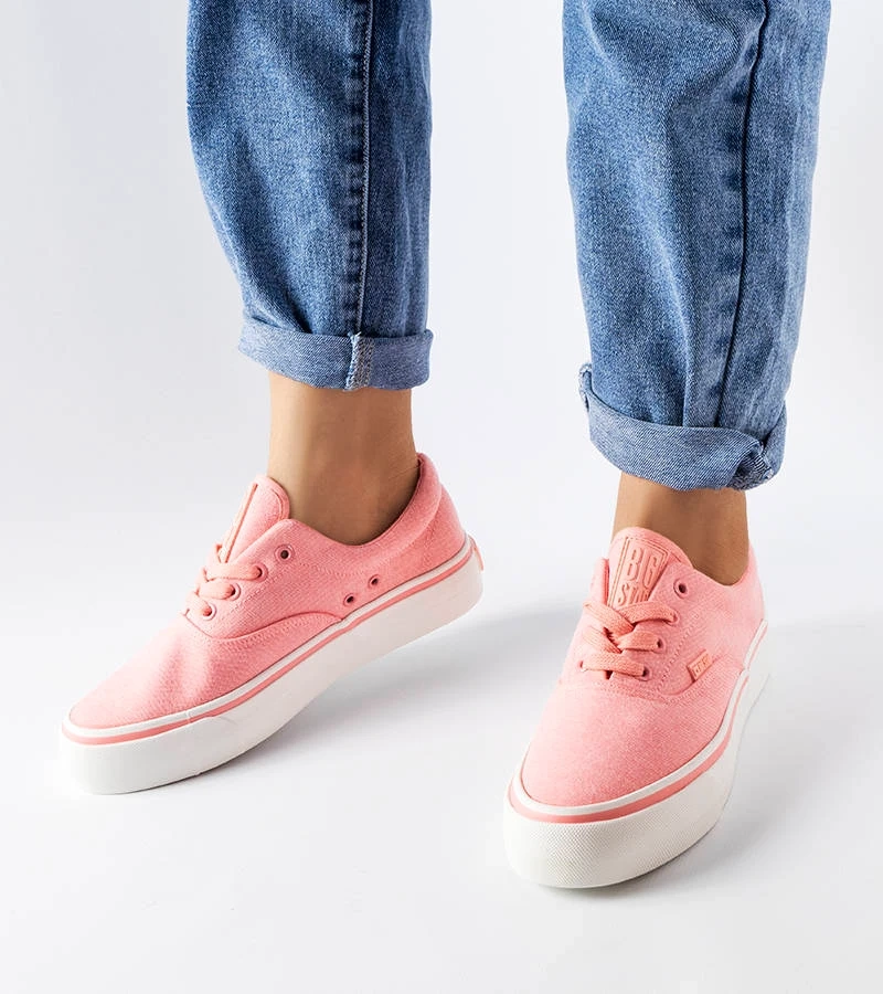 Rózsaszín teniszcipő Big Star LL274147