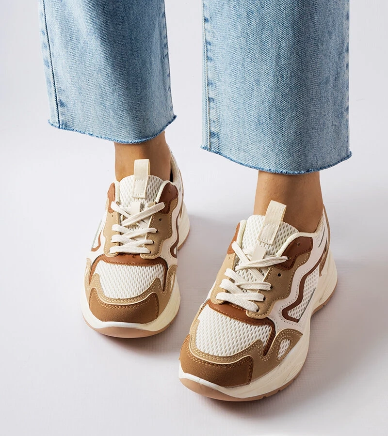 Hollow bézs sportcipők