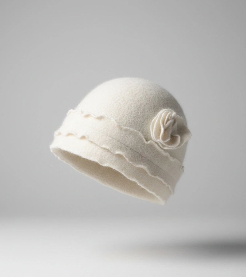 Fodoros fehér sapka Zion