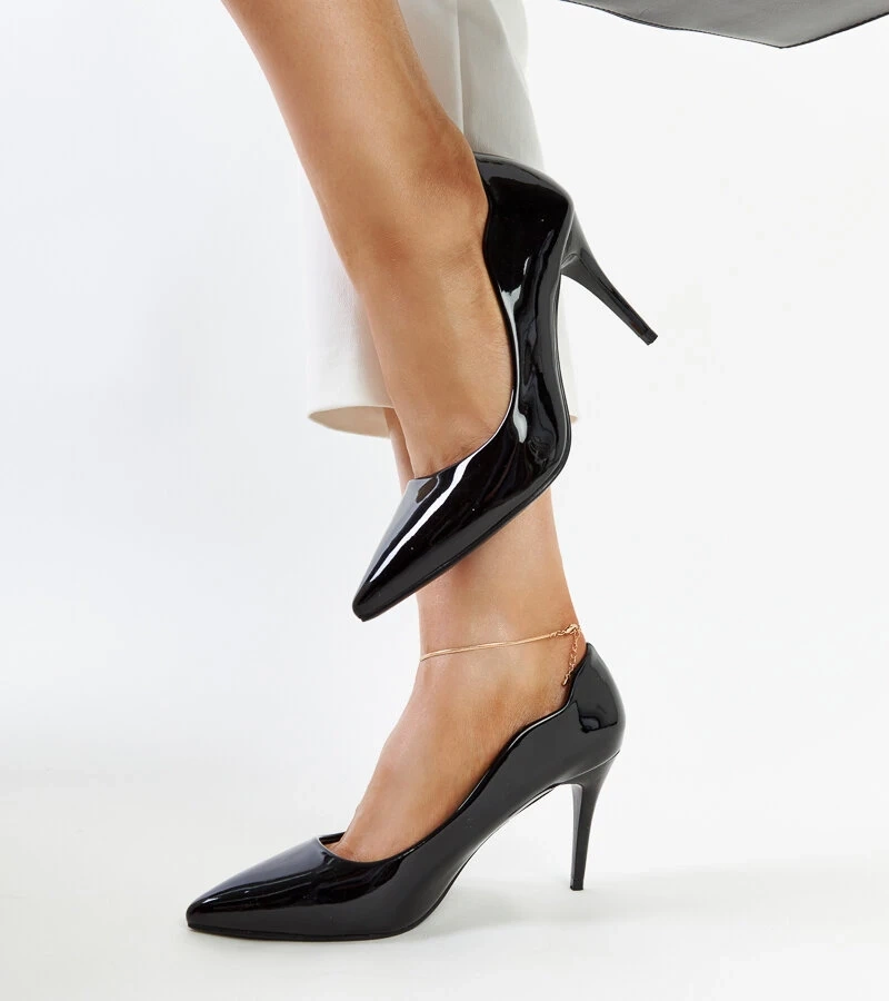 Kék Tenmile magassarkú cipők