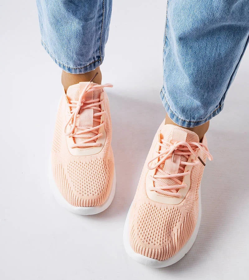 Narancssárga-fehér Nelson tornacipők