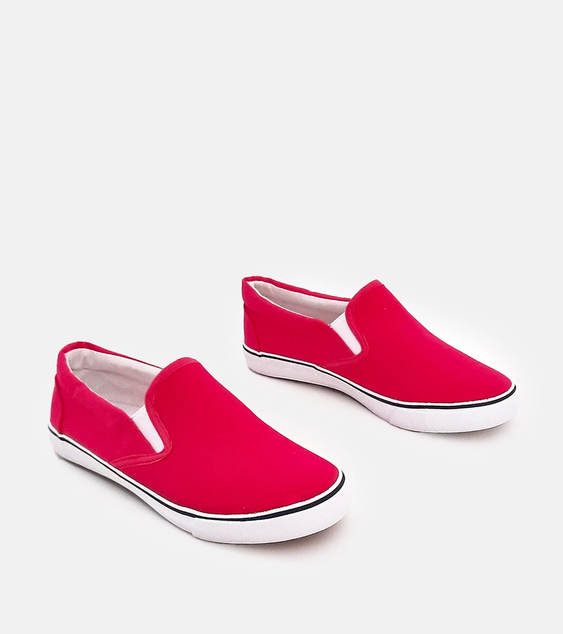 Lagunes gyerek fukszia slip-on tornacipő