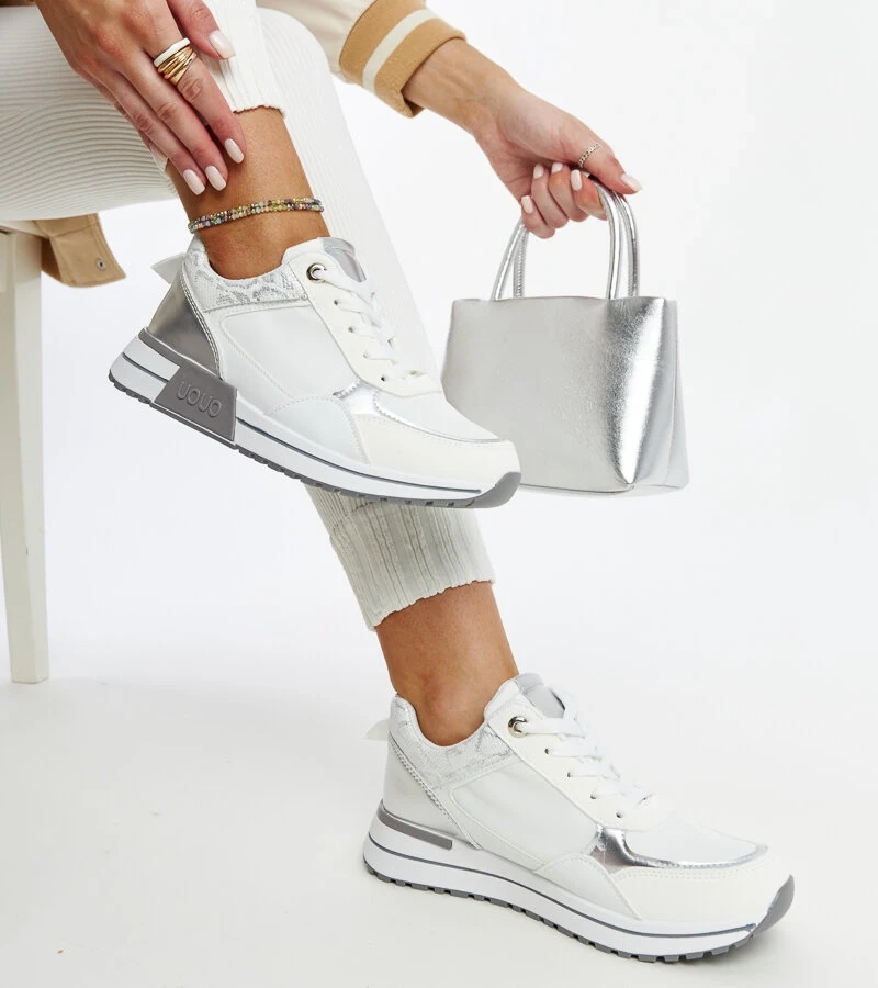 Fehér platformos Kerttu tornacipő