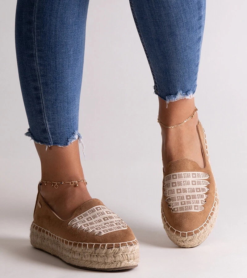 Big Star JJ274892 barna espadril