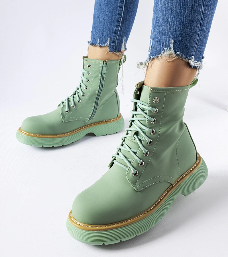 Zöld klasszikus bakancsok Benvenuto