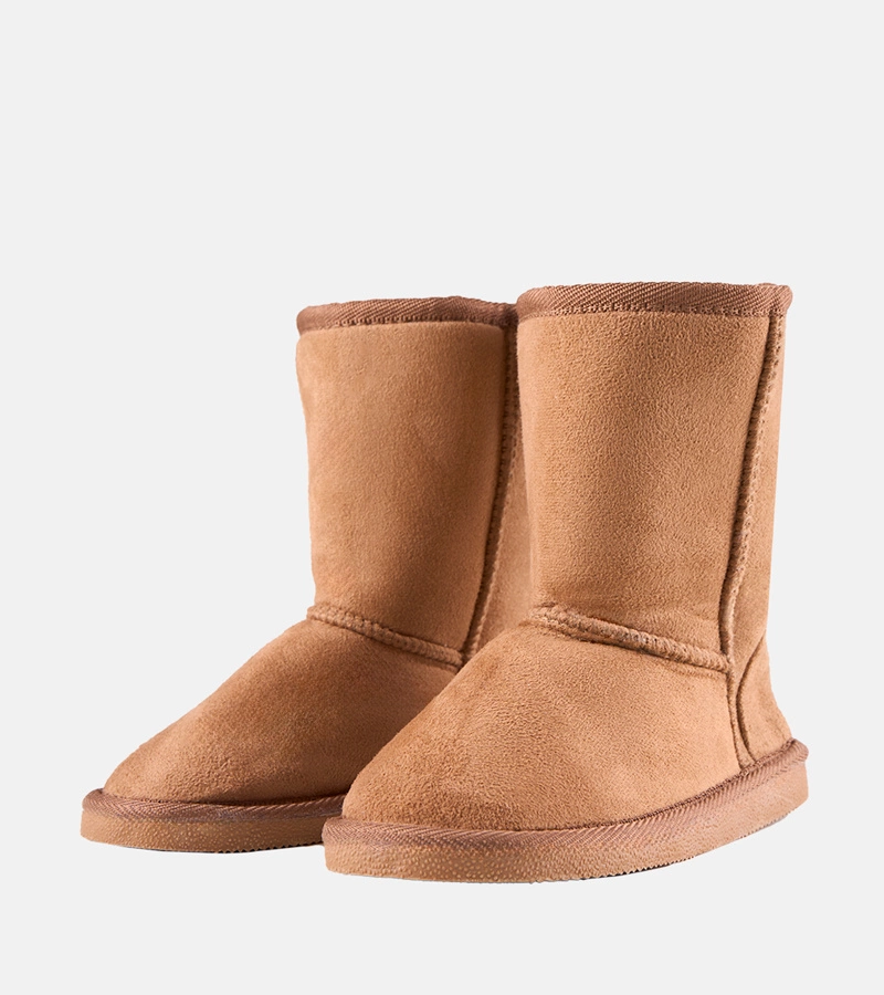 Zaina bézs bokacsizma gyerekeknek