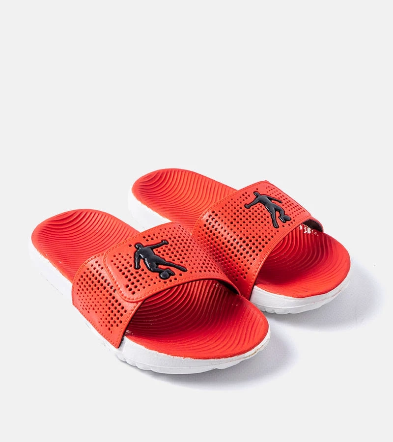 Fehér-piros gumicipő Athens