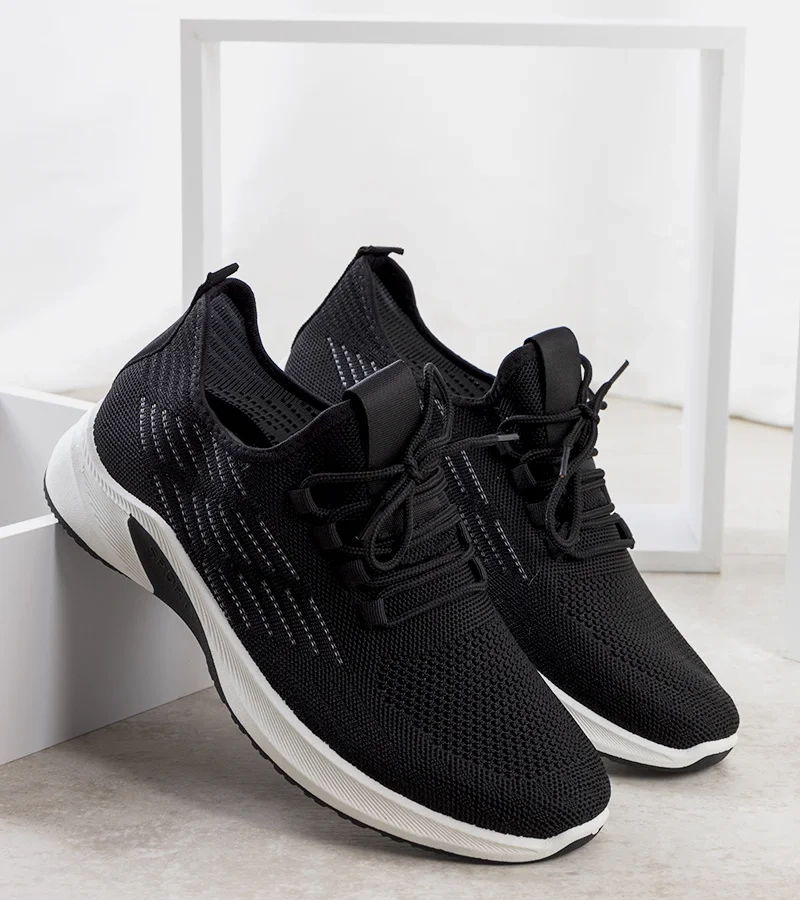 Fekete-fehér sportcipők Brownle