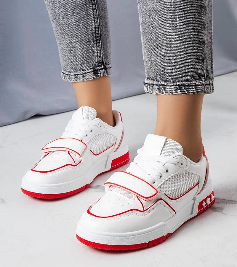 Piros női tornacipő Ollie