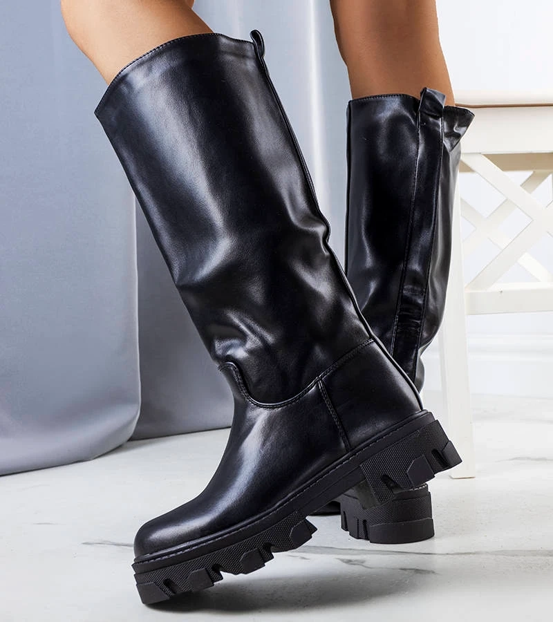 Fekete Cazar csizmák