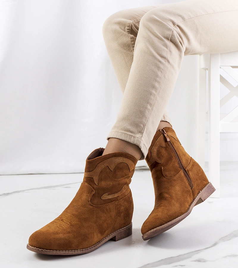 Barna cowboy csizma Velha