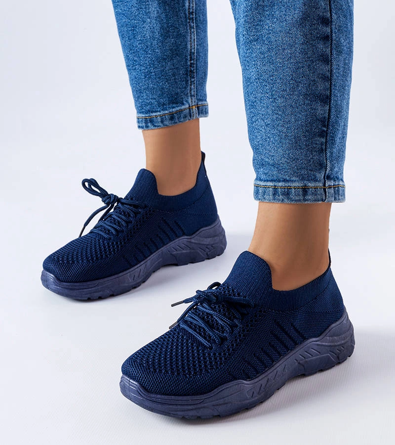 Kék szövetcipő rugalmas felsőrésszel Gois