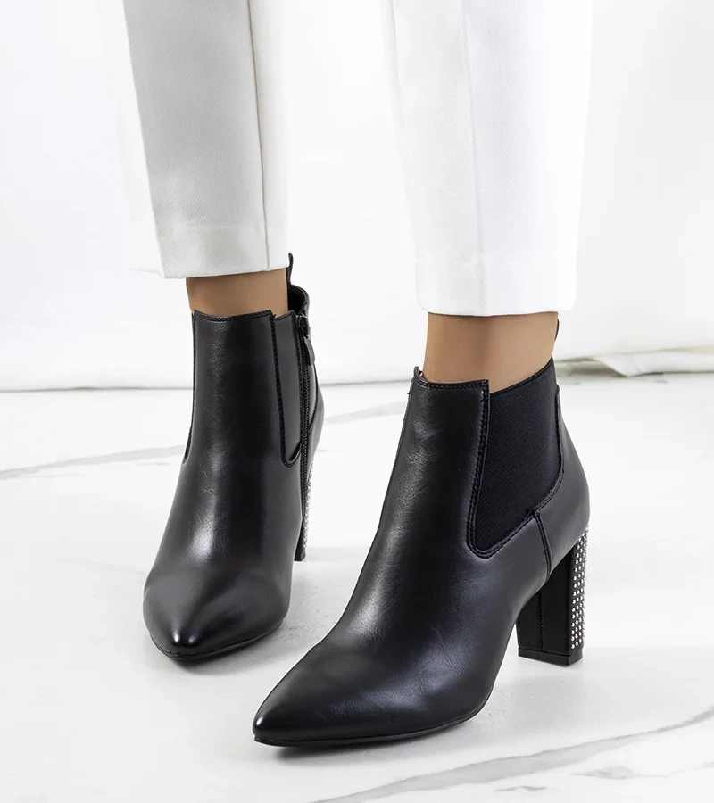 Rochdale fekete bokacsizma