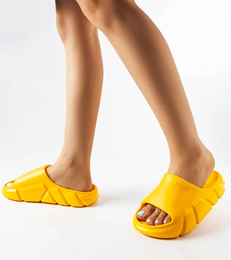 Narancssárga papucs Big Star LL274591