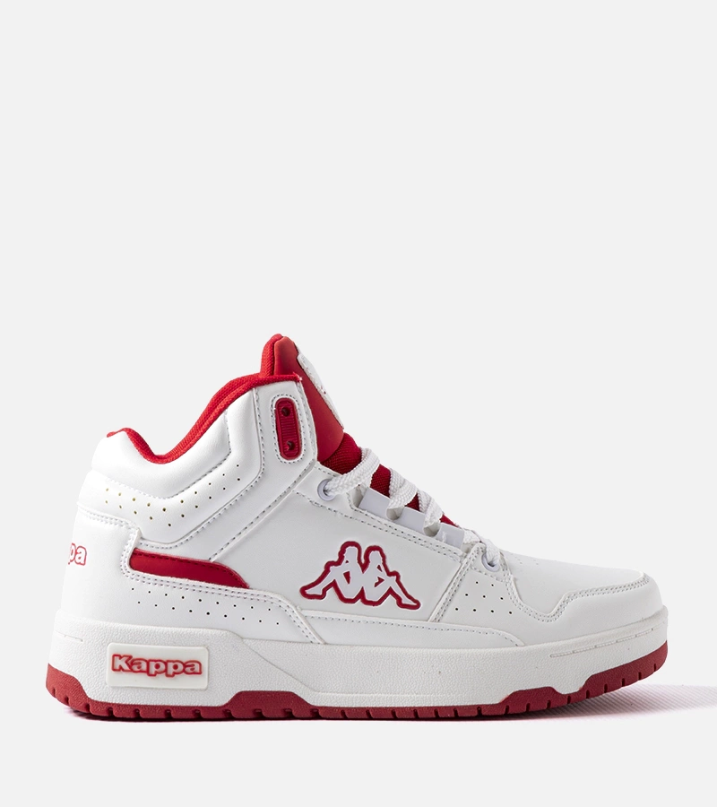 Fehér-piros uniszex Kappa 243316 Jonscha cipő