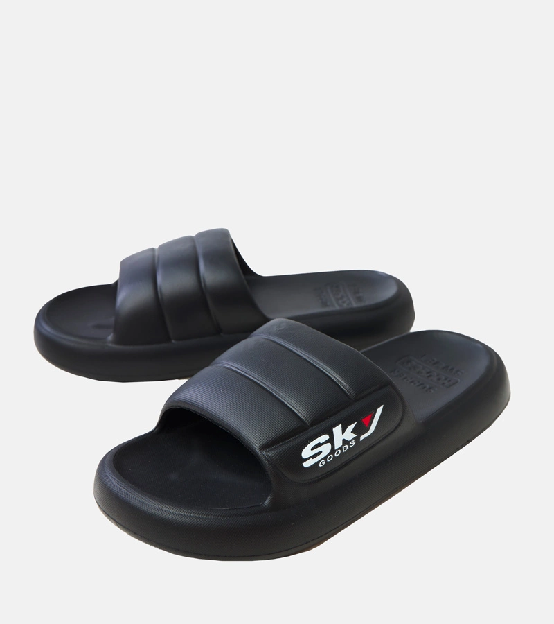 Fekete férfi gumipapucs Torwald