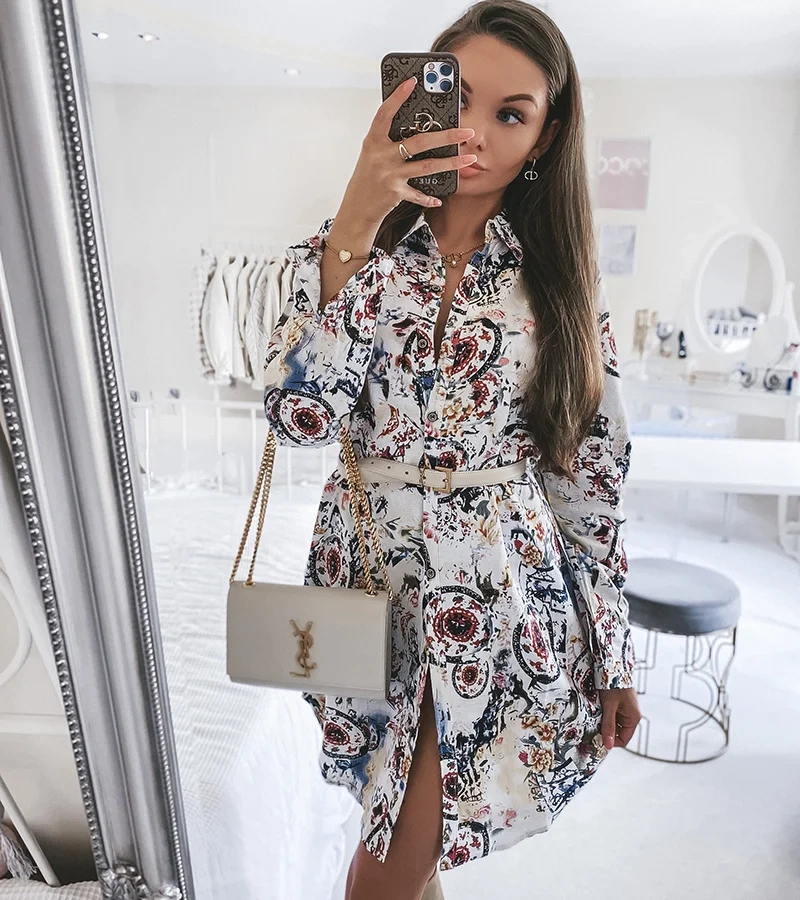 Fehér-piros női tunika Zama