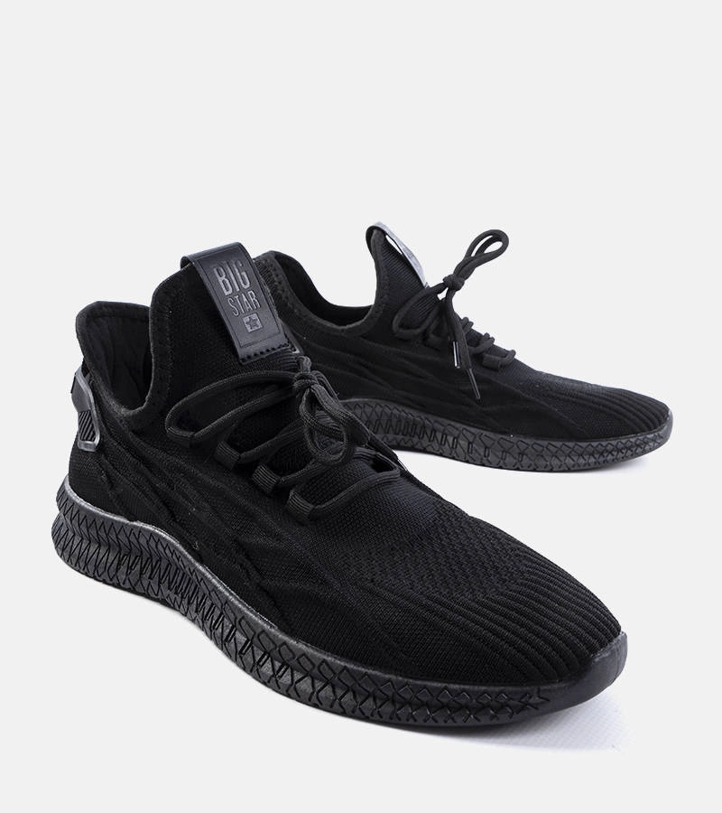 Fekete férfi tornacipő Big Star LL174336