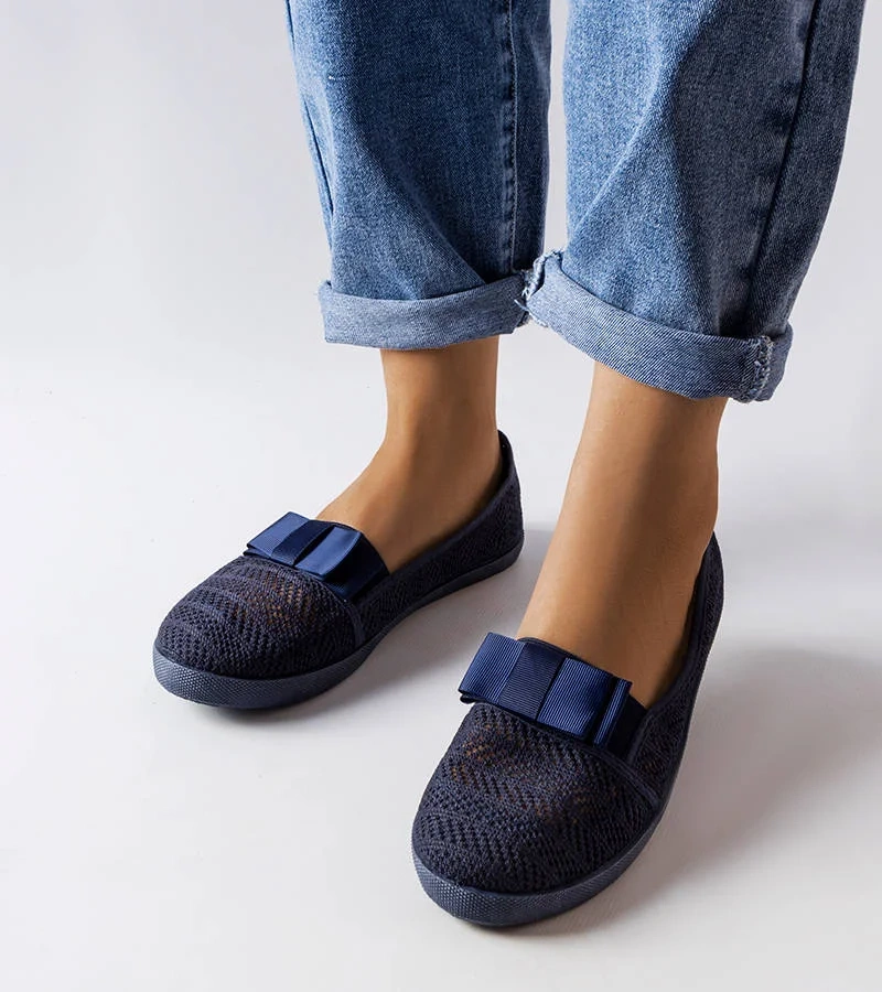 Sötétkék hálós Zorda teniszcipők