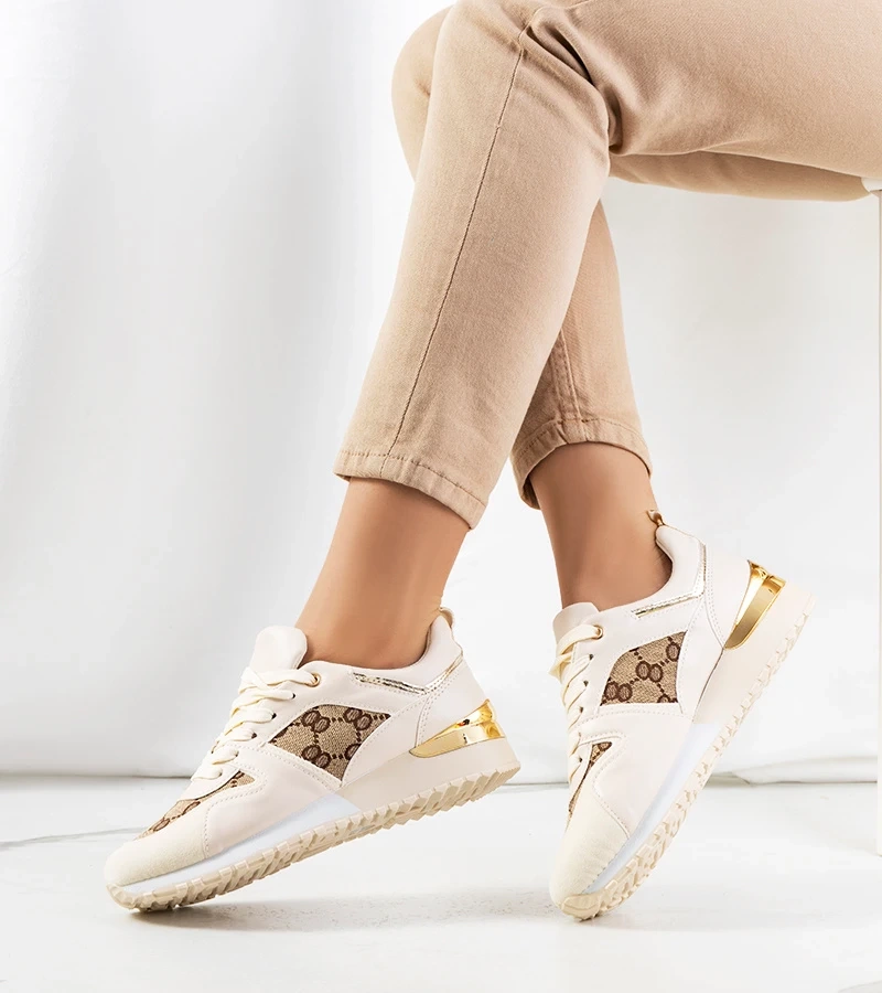 Barna színű Malrton tornacipők