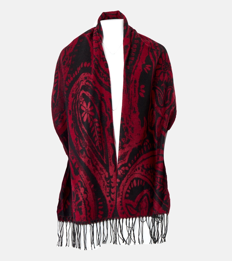 Piros-fekete virágos Colonie sál