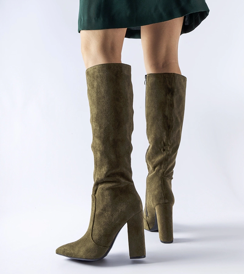 Zöld bokacsizma Cinq-Mars