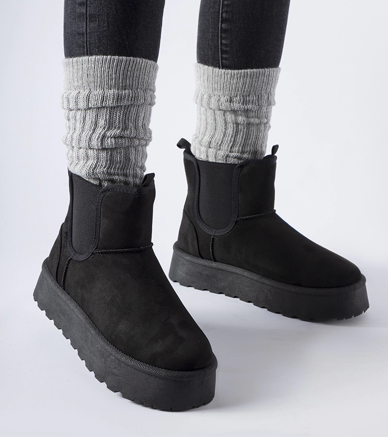 Fekete hótaposó Bertino oldalsó gumikkal