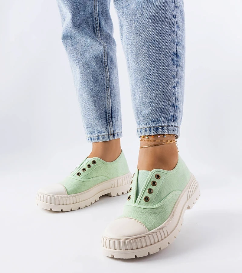 Zöld gumicipők Walton