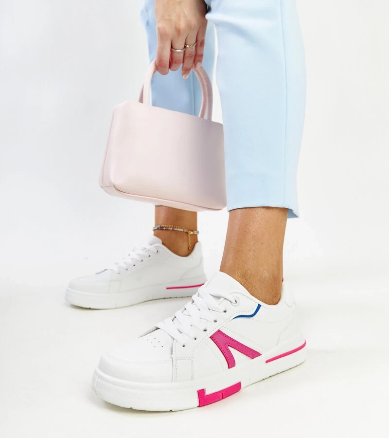 Zorica színű fehér tornacipők